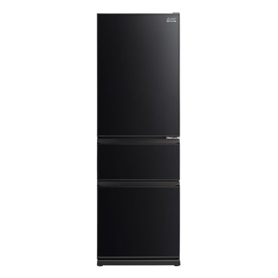 MITSHUBISHI 363L BLACK MULTI DRAWER FRIDGE